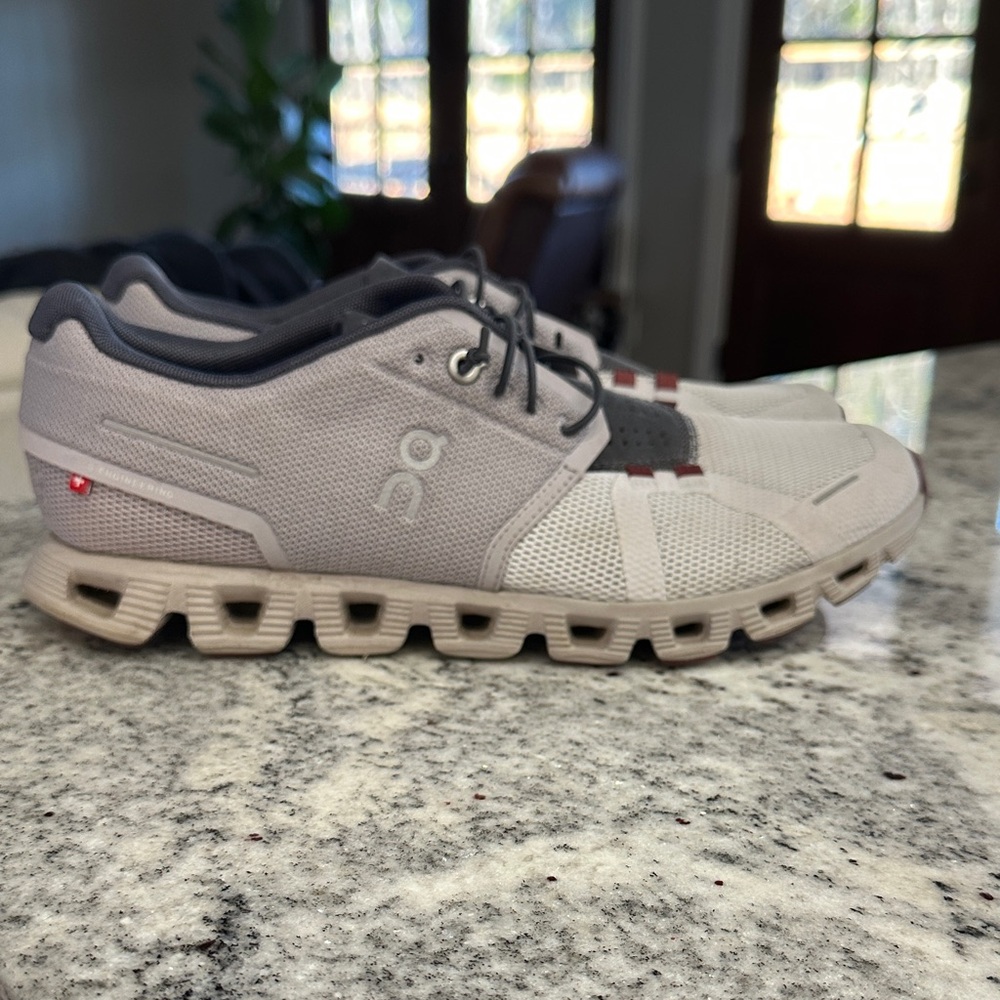 On Running Women's Gray Athletic Shoes